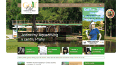 Desktop Screenshot of chateaugolf.cz